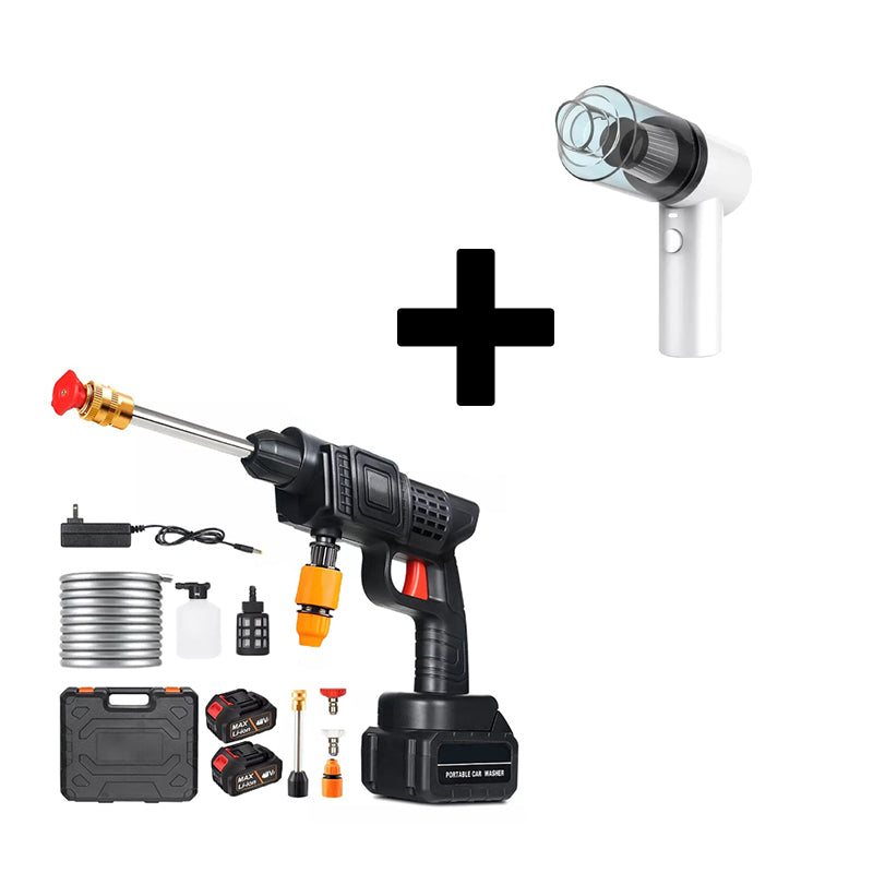 Hidrolavadora Inalambrica 48v con 2 Baterias + Aspiradora Portátil de Regalo - ¡¡¡Oportunidad única!!!