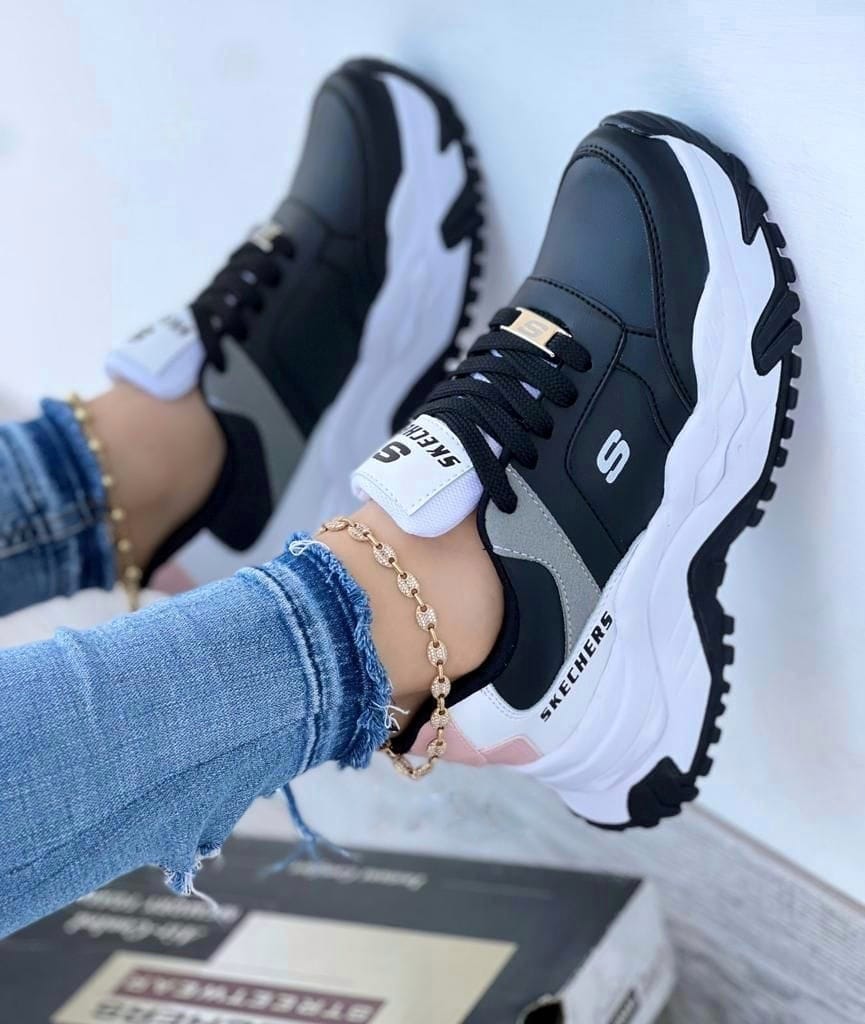 Skechers Suela Alta Dama - IMPERDIBLE - SÓLO HOY